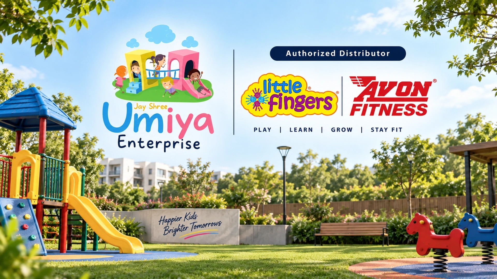 Outdoor play equipment installation